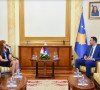 Gljauk Konjufca i ambasadorka Luksemburga