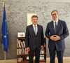 Miroslav Lajčak i Aleksandar Vučić