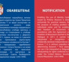 Obaveštenje na administrativnim prelazima-disklajmer