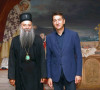 Patrijarh Porfirije i ambasador Srbije u Grčkoj Dušan Spasojević