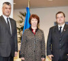 Hašim Tači, Ketrin Ešton i Ivica Dačić