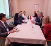 Vjosa Osmani i Milo Đukanović