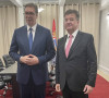 Aleksandar Vučić i Miroslav Lajčak