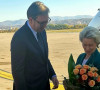Aleksandar Vučić i Urusla fon der Lajen