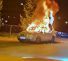Zapaljen auto Leposavić