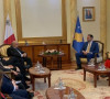 Predsednik Malte i Gljauk Konjufca