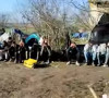 Hapšenje migranata u reonu Horgoša