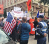 Protest ispred Ambasade Srbije u Tirani