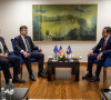 Gabrijel Eskobar, Miroslav Lajčak, Aljbin Kurti