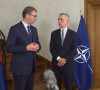 Predsednik Srbije Aleksandar Vučić i generalni sekretar NATO Jens Stoltenberg