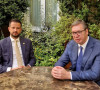 Jakov Milatović i Aleksandar Vučić