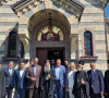 Vučić, patrijarh i Dodik