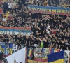 Transparent "Kosovo je Srbija" na stadionu u Bukureštu