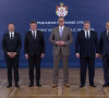 Aleksandar Vučić sa izaslanicima EU, SAD, Nemačke, Francuske i Italije