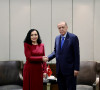 Vjosa Osmani i Redžep Tajip Erdogan