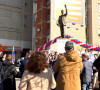 Obeležavanje Dana predsednika SAD spomenik Bilu Klintonu