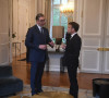 Aleksandar Vucic i Emanuel Makron Pariz