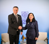 Denis Bećirević i Vjosa Osmani