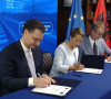 Potpisan ugovor vredan 136 miliona evra za rehabilitaciju pruge od Vore do graničnog  prelaza sa Crnom Gorom