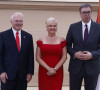 Kristofer Hil, zena i Aleksandar Vucic