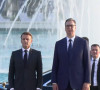 Vucic i Makron doček