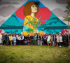 Mural u Prištini povodom Dana mira