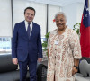 Aljbin Kurti sa premijerkom Samoe Fiame Naomi Mata-afom