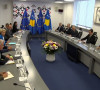 Aljbin Kurti i Ursula fon der Lajen