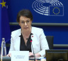 Donika Gervala u Evropskom parlamentu