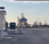 Albanija, luka Senđin, prihvat migranata iz Italije