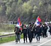 Srbi sa Kosova pešače do Beograda