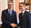 Aleksandar Vučić i Pedro Sančez