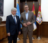 Aleksandar Vučić i Miroslav Jenč
