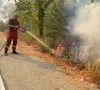 Plavo oko, požar
