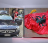 Zastava OVK u Ambasadi Srbije u Hagu