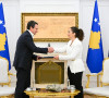 Aljbin Kurti i Vjosa Osmani