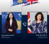 Vjosa Osmani i Karen Pirs