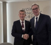vučić babiš davos