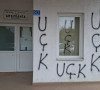 Grafiti na Domu zdravlja u Dobrotinu