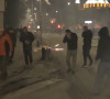 Demonstranti, suzavac, Skupština Kosova