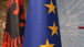 Zastave EU i Albanije
