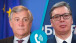 Aleksandar Vučić i Antonio Tajani